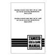 ZANUSSI MGE1255B Owners Manual ZANUSSI MGE1255B Owners Manual