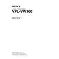 SONY VPLVW100 Service Manual SONY VPLVW100 Service Manual