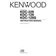 KENWOOD KDC-129 Owners Manual KENWOOD KDC-129 Owners Manual