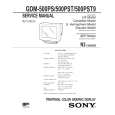 SONY GDM500PST9 Service Manual SONY GDM500PST9 Service Manual