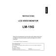 JVC LM-15G/C Owners Manual JVC LM-15G/C Owners Manual