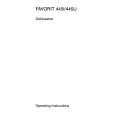 AEG Favorit 445 I Owners Manual AEG Favorit 445 I Owners Manual