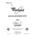WHIRLPOOL MW3500XW0 Parts Catalog WHIRLPOOL MW3500XW0 Parts Catalog