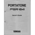 YAMAHA PSR-64 Owners Manual YAMAHA PSR-64 Owners Manual