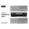 GRUNDIG WELTKLANG 2500 Owners Manual GRUNDIG WELTKLANG 2500 Owners Manual