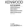 KENWOOD KVT915DVD Owners Manual KENWOOD KVT915DVD Owners Manual