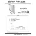 SHARP LL-T1815B Parts Catalog SHARP LL-T1815B Parts Catalog