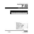 YAMAHA P-80 Service Manual YAMAHA P-80 Service Manual