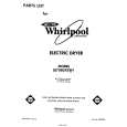 WHIRLPOOL LE7080XSW1 Parts Catalog WHIRLPOOL LE7080XSW1 Parts Catalog