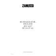 ZANUSSI ZF61/27 Owners Manual ZANUSSI ZF61/27 Owners Manual