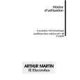 ARTHUR MARTIN ELECTROLUX CV6470N1 Owners Manual ARTHUR MARTIN ELECTROLUX CV6470N1 Owners Manual