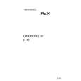 REX-ELECTROLUX IT56 Owners Manual REX-ELECTROLUX IT56 Owners Manual