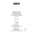 ZANUSSI TC7122 Owners Manual ZANUSSI TC7122 Owners Manual