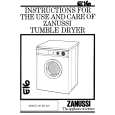 ZANUSSI ED207 Owners Manual ZANUSSI ED207 Owners Manual