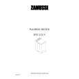 ZANUSSI WTJ1173V Owners Manual ZANUSSI WTJ1173V Owners Manual