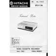 HITACHI VT11A Service Manual HITACHI VT11A Service Manual