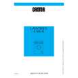 CASTOR C650X Owners Manual CASTOR C650X Owners Manual