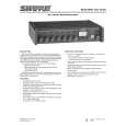 SHURE M367 Owners Manual SHURE M367 Owners Manual