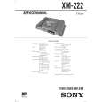 SONY XM222 Service Manual SONY XM222 Service Manual