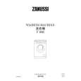 ZANUSSI F1002 Owners Manual ZANUSSI F1002 Owners Manual