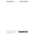 ZANKER DT4025 Owners Manual ZANKER DT4025 Owners Manual
