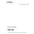 TRICITY BENDIX TBG 750 Owners Manual TRICITY BENDIX TBG 750 Owners Manual