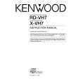 KENWOOD X-VH7 Owners Manual KENWOOD X-VH7 Owners Manual