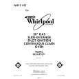 WHIRLPOOL SS333PSTT1 Parts Catalog WHIRLPOOL SS333PSTT1 Parts Catalog