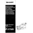 SHARP VL-C750S Owners Manual SHARP VL-C750S Owners Manual