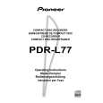 PIONEER PDR-L77 Owners Manual PIONEER PDR-L77 Owners Manual