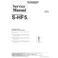 PIONEER S-HF5/E Service Manual PIONEER S-HF5/E Service Manual