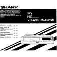 SHARP VC-A52SM Owners Manual SHARP VC-A52SM Owners Manual