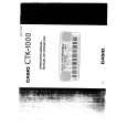 CASIO CTK1000 Owners Manual CASIO CTK1000 Owners Manual