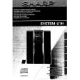 SHARP SYSTEMU1H Owners Manual SHARP SYSTEMU1H Owners Manual
