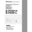 PIONEER B-PDSP-H Owners Manual PIONEER B-PDSP-H Owners Manual