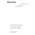 THERMA DHG90.1 Owners Manual THERMA DHG90.1 Owners Manual