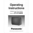 PANASONIC DT2750MS Owners Manual PANASONIC DT2750MS Owners Manual