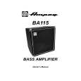 AMPEG BA115 Owners Manual AMPEG BA115 Owners Manual