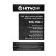 HITACHI TRK-P65EII Owners Manual HITACHI TRK-P65EII Owners Manual