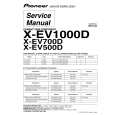 PIONEER X-EV1000D/DLXJ/NC Service Manual PIONEER X-EV1000D/DLXJ/NC Service Manual