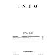 ELECTROLUX EON948K Owners Manual ELECTROLUX EON948K Owners Manual