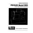 QUELLE PRIVILEG 5005 Owners Manual QUELLE PRIVILEG 5005 Owners Manual
