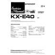 PIONEER KXE40EW Service Manual PIONEER KXE40EW Service Manual
