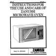 ZANUSSI MW530D Owners Manual ZANUSSI MW530D Owners Manual