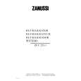 ZANUSSI ZFC252-1 Owners Manual ZANUSSI ZFC252-1 Owners Manual