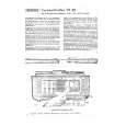 GRUNDIG TK35 Owners Manual GRUNDIG TK35 Owners Manual