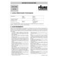 FAURE LTD761 Owners Manual FAURE LTD761 Owners Manual