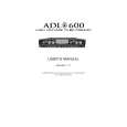 PRE SONUS ADL600 Owners Manual PRE SONUS ADL600 Owners Manual