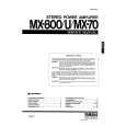 YAMAHA MX70 Service Manual YAMAHA MX70 Service Manual
