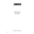 ZANUSSI Zi7120F Owners Manual ZANUSSI Zi7120F Owners Manual